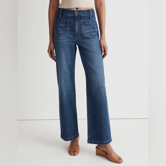 Madewell The Perfect Vintage Wide-Leg Jean - Picture 2 of 14
